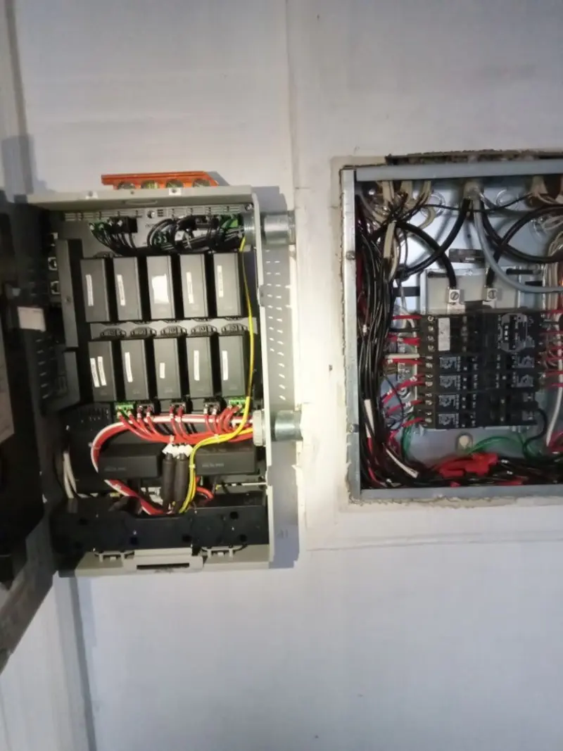 Electrical panel upgrade completed for Indoor Lighting Installation in Glenwood